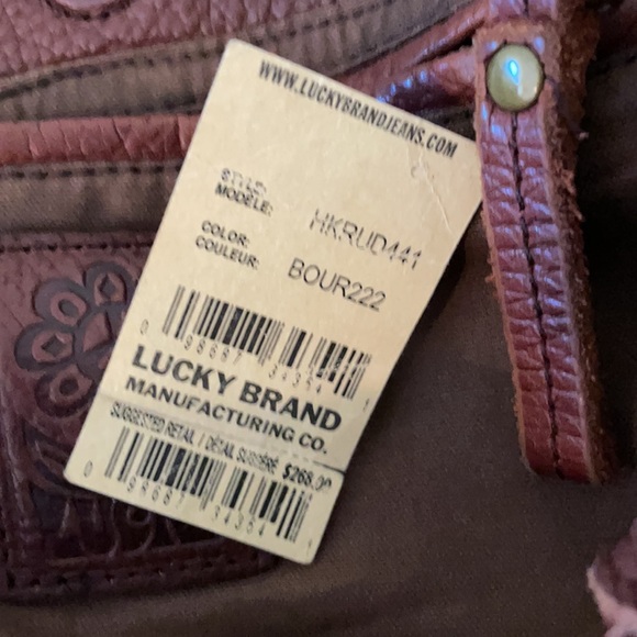COPY - Lucky Brand braided Leather Bag - Picture 5 of 10